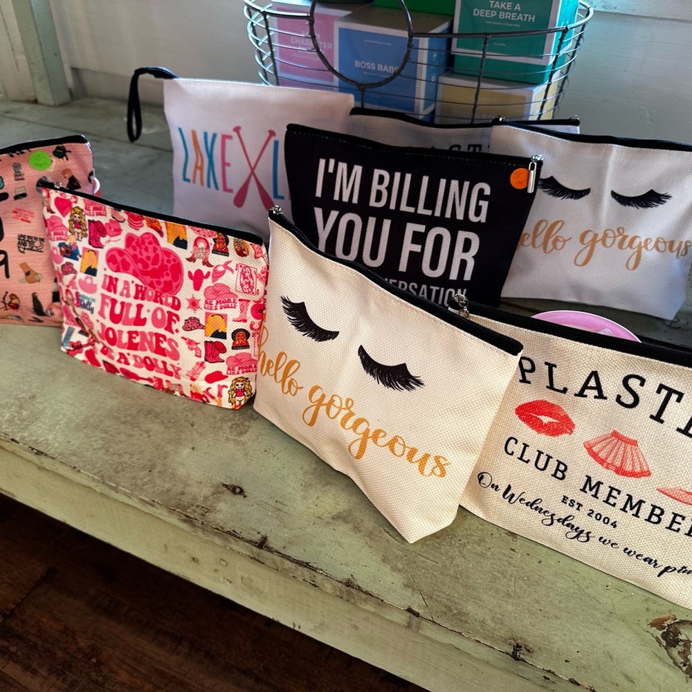 Cosmetic Bag Bundle (8 pieces)